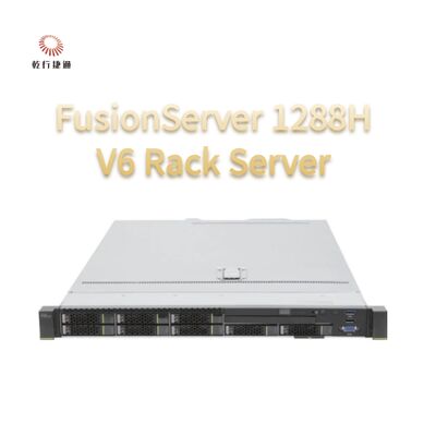 1288H V6 Huawei Fusionserver يدعم 32 DDR4 DIMM و 10 2.5 بوصة القرص الصلب 1U