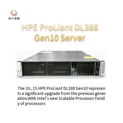 خادم تكنولوجيا المعلومات المؤسساتية المستقبلية HPE DL388 Gen10 Rack Server