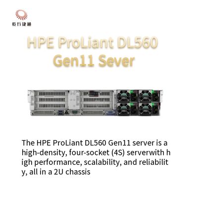إحداث ثورة في مركز البيانات HPE ProLiant DL560 Gen11 الرسوم المتحركة الفيديو السرعة القصوى والخادم القابل للتوسع