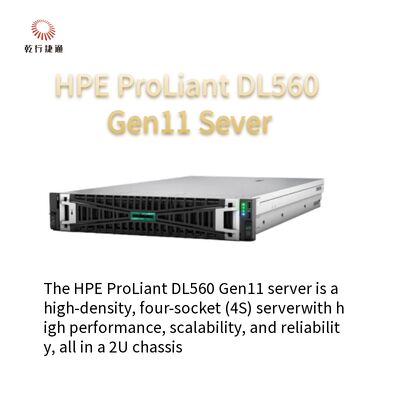 إحداث ثورة في مركز البيانات HPE ProLiant DL560 Gen11 الرسوم المتحركة الفيديو السرعة القصوى والخادم القابل للتوسع