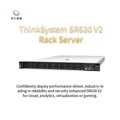 Brand New Lenovos Thinksystem SR630 V2 SR630V2 1U Rack Server
