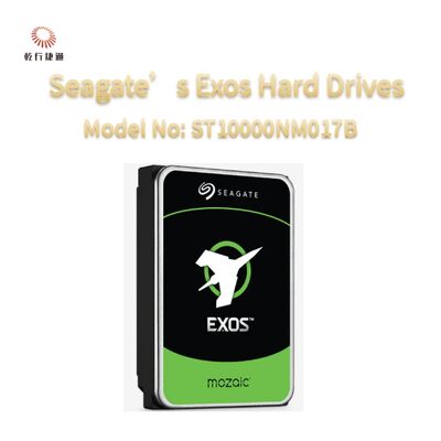 أقراص صلبة من طراز Seagate Exos Enterprise بسعة 10 تيرابايت، رقم الموديل: ST10000NM017B