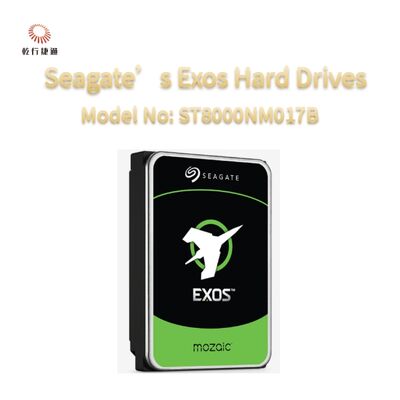 محرك أقراص سيجيت إكسوس إنتربرايز الصلبة إكسوس 8TB رقم الطراز: ST8000NM017B