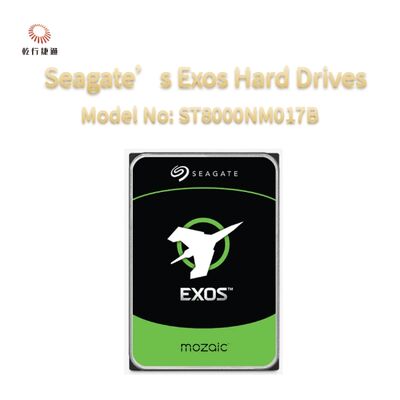 محرك أقراص سيجيت إكسوس إنتربرايز الصلبة إكسوس 8TB رقم الطراز: ST8000NM017B