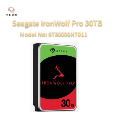 Seagate IronWolf Pro 30TB Model No: ST30000NT011