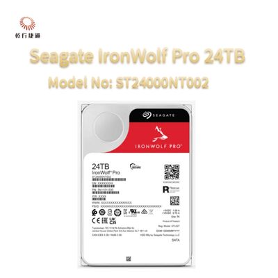 Seagate IronWolf Pro 24TB Model No: ST24000NT002