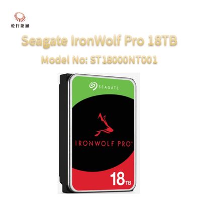 سيجيت إيرون وولف برو 18TB رقم الطراز: ST18000NT001