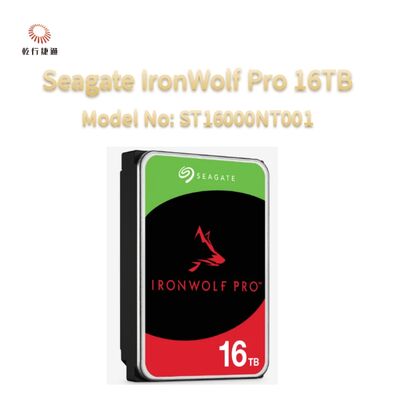 سيجيت آيرون وولف برو 16 تيرابايت رقم الموديل: ST16000NT001