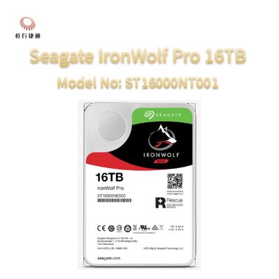 سيجيت آيرون وولف برو 16 تيرابايت رقم الموديل: ST16000NT001