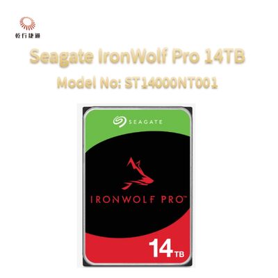 سيجيت آيرون وولف برو 14 تيرابايت رقم الموديل: ST14000NT001