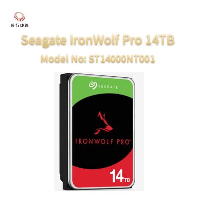 سيجيت آيرون وولف برو 14 تيرابايت رقم الموديل: ST14000NT001