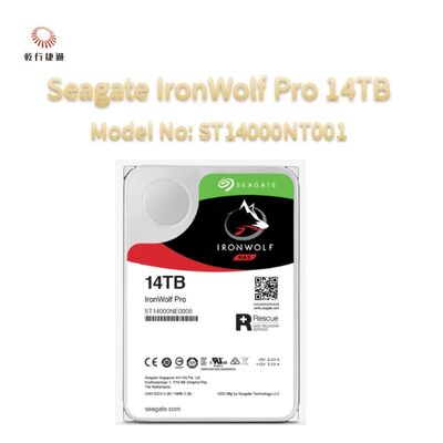 سيجيت آيرون وولف برو 14 تيرابايت رقم الموديل: ST14000NT001