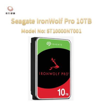 سيجيت إيرون وولف برو 10TB رقم الطراز: ST10000NT001