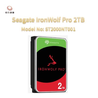 سيجيت إيرون وولف برو 2TB رقم الطراز: ST2000NT001