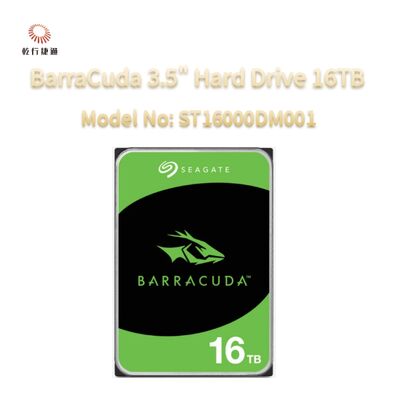 سيجيت باراكودا 3.5 " القرص الصلب 16TB رقم الطراز: ST16000DM001