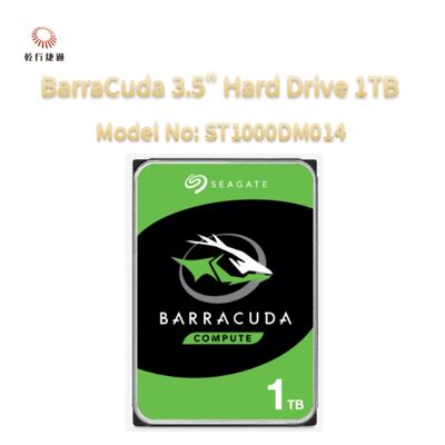 سيجيت باراكودا 3.5 " القرص الصلب 1TB رقم الطراز: ST1000DM014