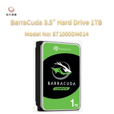 سيجيت باراكودا 3.5 " القرص الصلب 1TB رقم الطراز: ST1000DM014