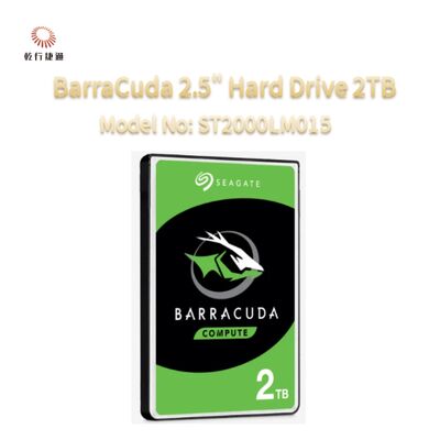 سيجيت باراكودا 2.5 " القرص الصلب 2TB رقم الطراز: ST2000LM015