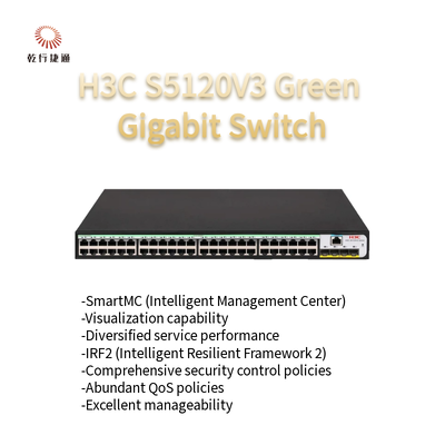 H3C S5120V3-SI البديل الخضراء الذكية جيجابيت إثنرث S5120V3-52P-PWR-LI