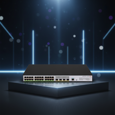 H3C S5130V2-LI S5130V2-28S-HPWR-LI محول جيجابت إيثرنت ذكي باللون الأخضر