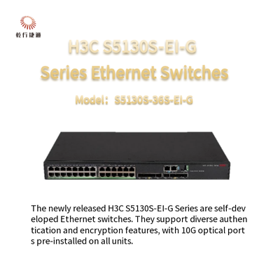 محولات إيثرنت عالية الأداء من سلسلة H3C S5130S-EI-G S5130S-36S-EI-G