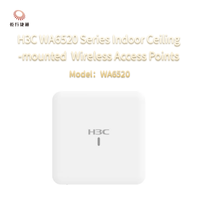نقاط الوصول اللاسلكية المثبتة في السقف في الداخل من سلسلة H3C WA6520