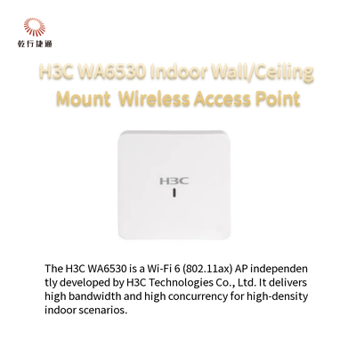 H3C WA6530 نقطة وصول لاسلكية داخل الجدار / السقف Wi-Fi 6 (802.11ax)