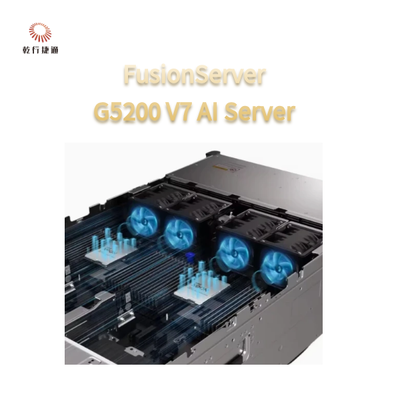 خادم FusionServer G5200 V7 4U AI1 أو 2 × الجيل الرابع/الخامس من معالجات Intel Xeon القابلة للتطوير