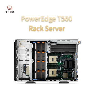 معالج PowerEdge T560 Intel Xeon قابل للتوسع ، مع ما يصل إلى 32 نواة لكل معالج