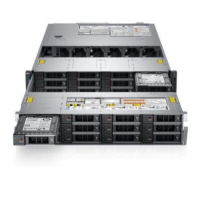 خادم التخزين DELL EMC PowerEdge R740xd2 Enterprise 2U Rack Nas Storage