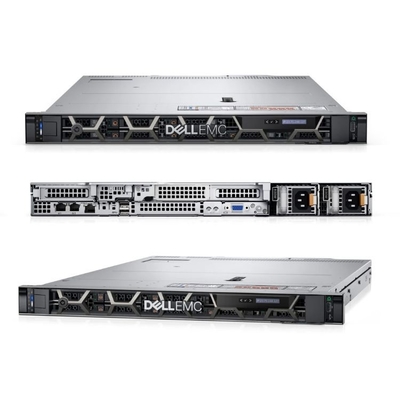 16 جيجا DDR4 Dell 1U Rackmount Server كمبيوتر Dell EMC PowerEdge R450
