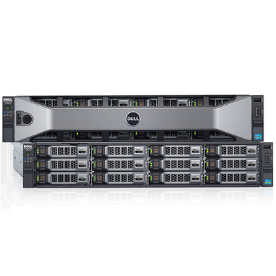 DELL Poweredge R730XD 2U خادم تخزين مجدد 32G * 16 DDR4