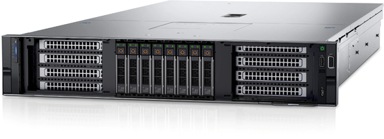 وحدة المعالجة المركزية Emc R750xa 2U Dell Powerge Server 8 قنوات