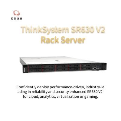 سيرفر لينوفو ثينك سيستم SR630 V2 SR630V2 1U Rack جديد تمامًا