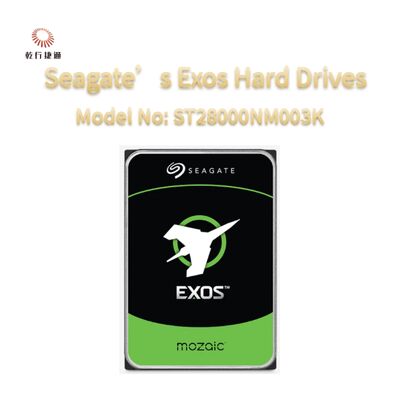 محرك أقراص سيجيت إكسوس إنتربرايز EXOS 28TB رقم الطراز: ST28000NM003K