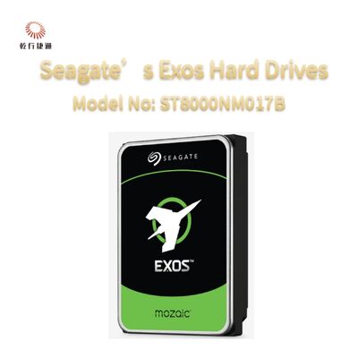 محرك أقراص سيجيت إكسوس إنتربرايز الصلبة إكسوس 8TB رقم الطراز: ST8000NM017B