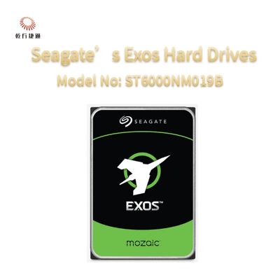 محرك أقراص سيجيت إكسوس إنتربرايز الصلب EXOS 6TB رقم الطراز: ST6000NM019B
