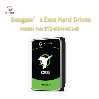 محركات الأقراص الصلبة Seagate Exos Enterprise EXOS بسعة 2.4 تيرابايت رقم الموديل: ST2400MM0149