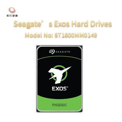أقراص صلبة من طراز Seagate Exos Enterprise بسعة 1.8 تيرابايت، رقم الموديل: ST1800MM0149