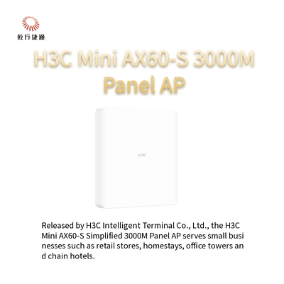H3C ميني AX60-S مبسطة، 3000M لوحة الجدار AP