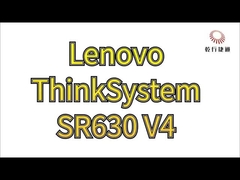 12 خليج 1U Rackmount خادم لينوفو ThinkSystem SR630 خادم رف